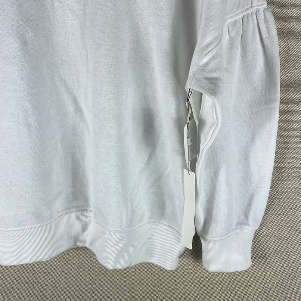 Caslon > New with Tags White Sweatshirt XXS Petite - Picture 3 of 7